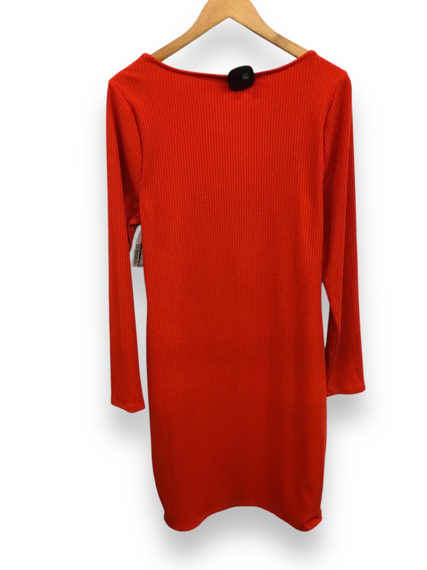 Dress Casual Midi By Bar Iii In Red, Size: Xxl