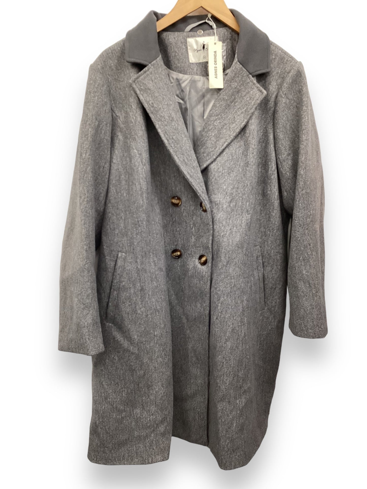 Grey Coat Other Agnes Orinda, Size 3x