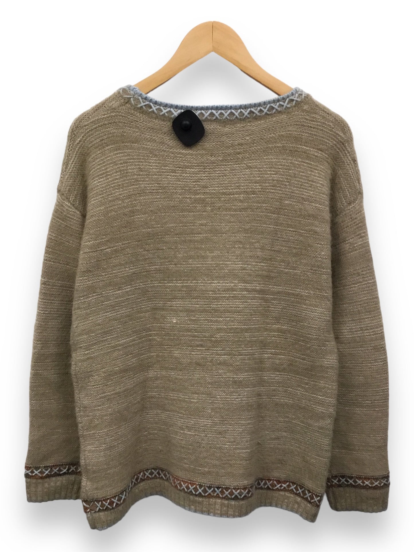 Brown Sweater Hem & Thread, Size M