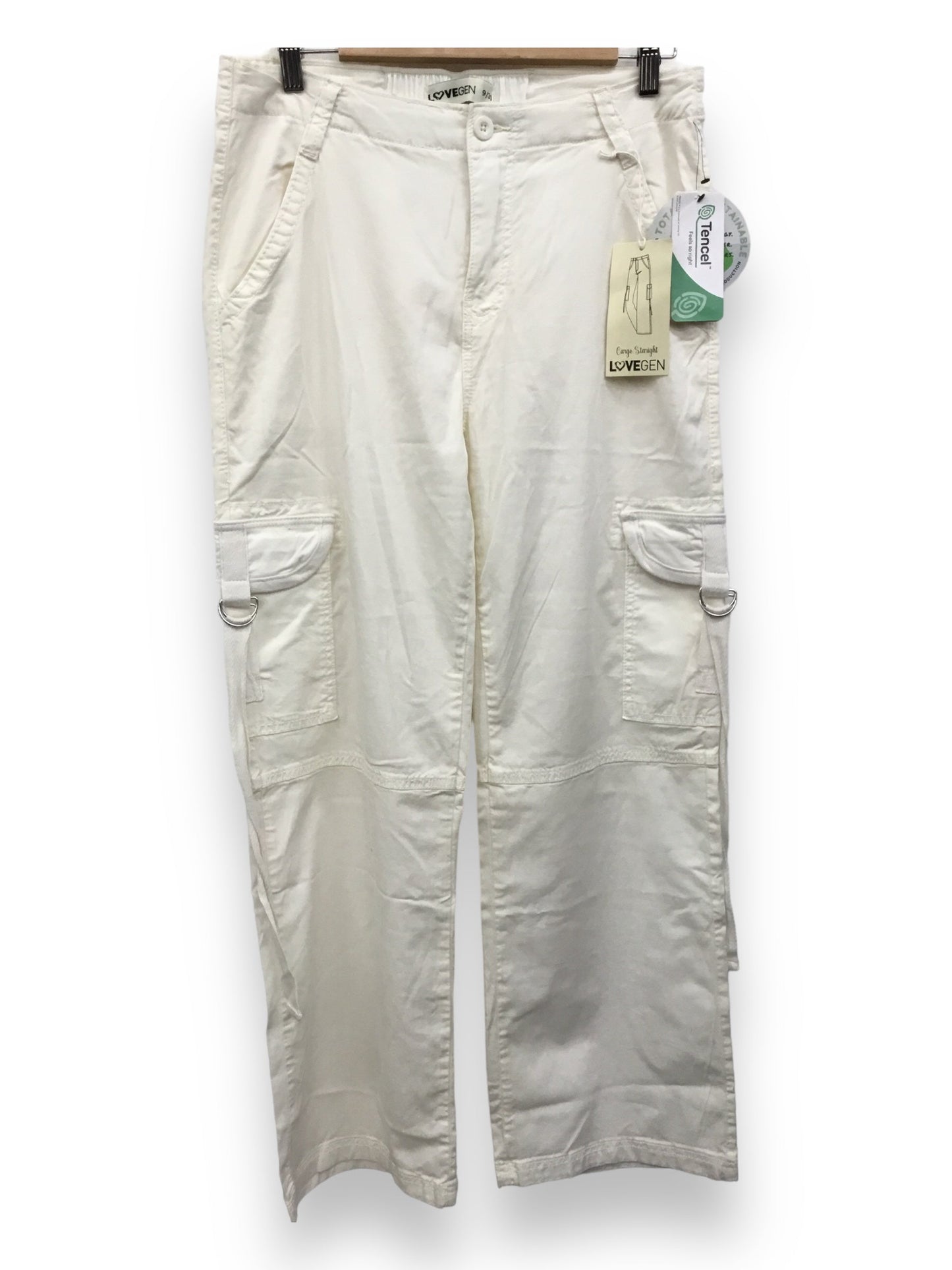 White Pants Cargo & Utility Clothes Mentor, Size 10
