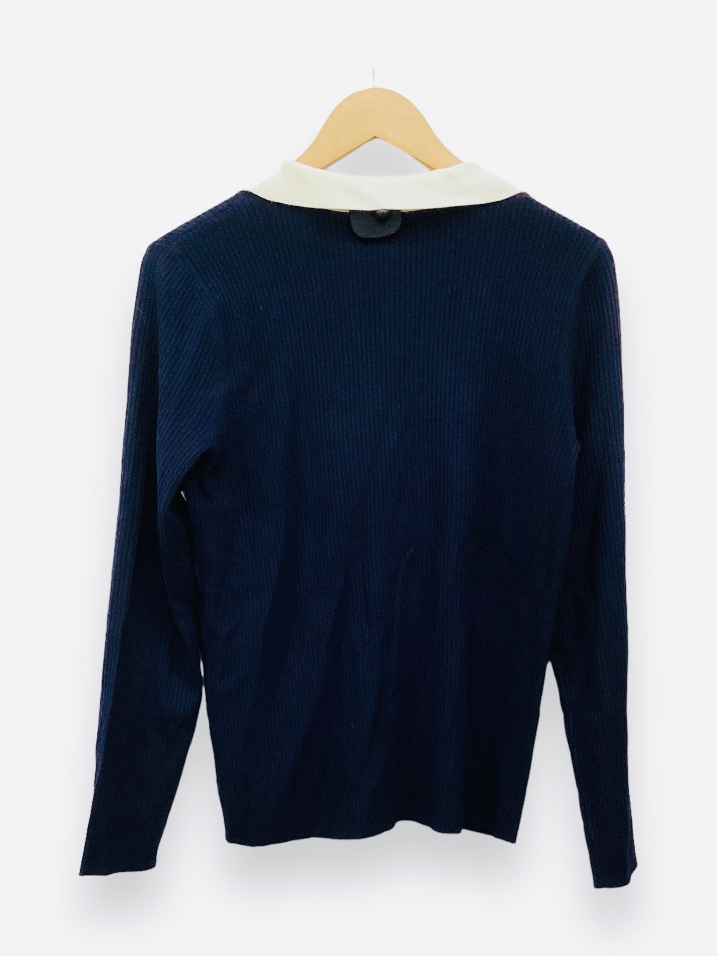 NWT Navy Top Long Sleeve Talbots, Size M