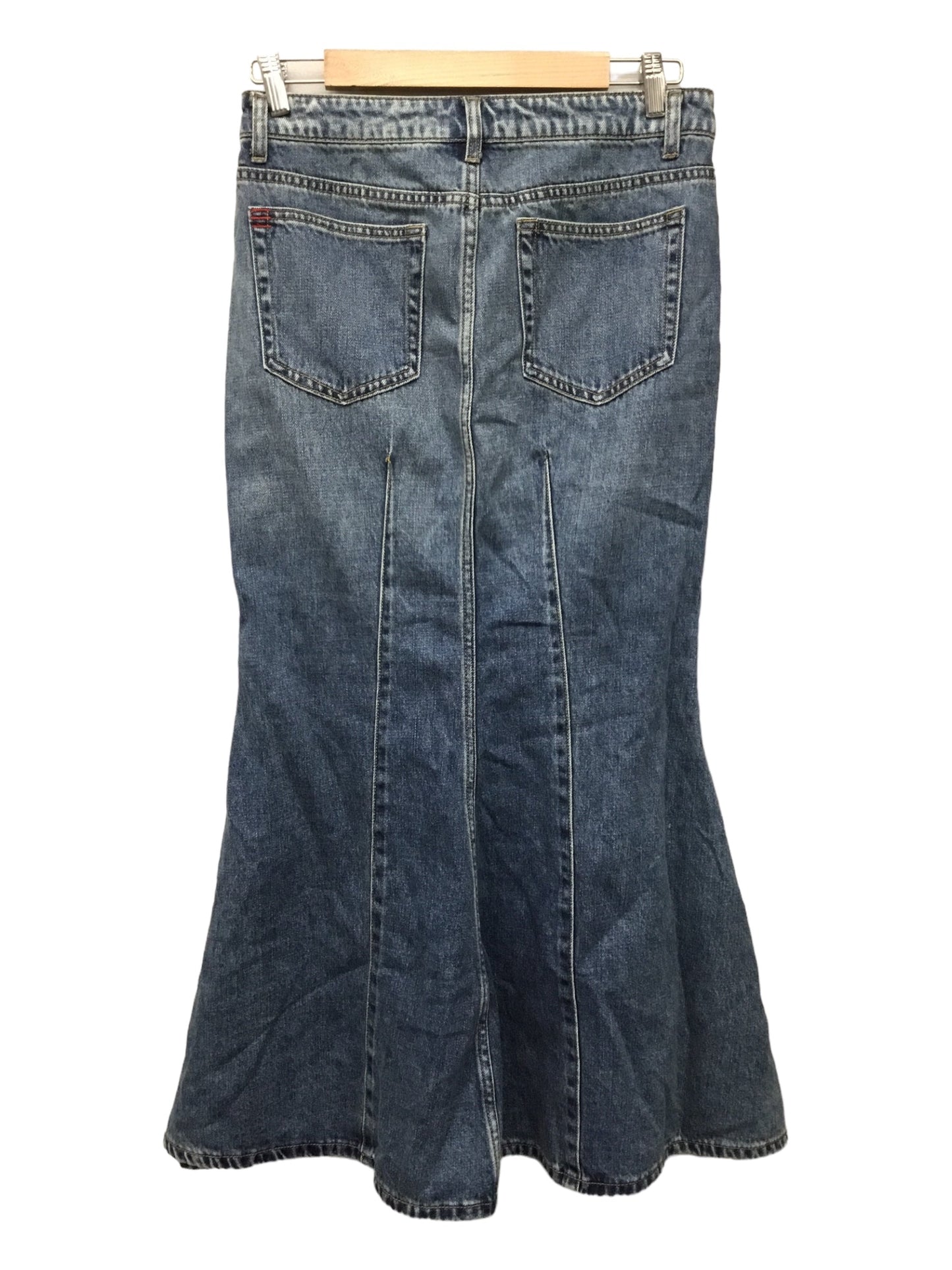 NWT Blue Denim Skirt Maxi Bdg, Size S