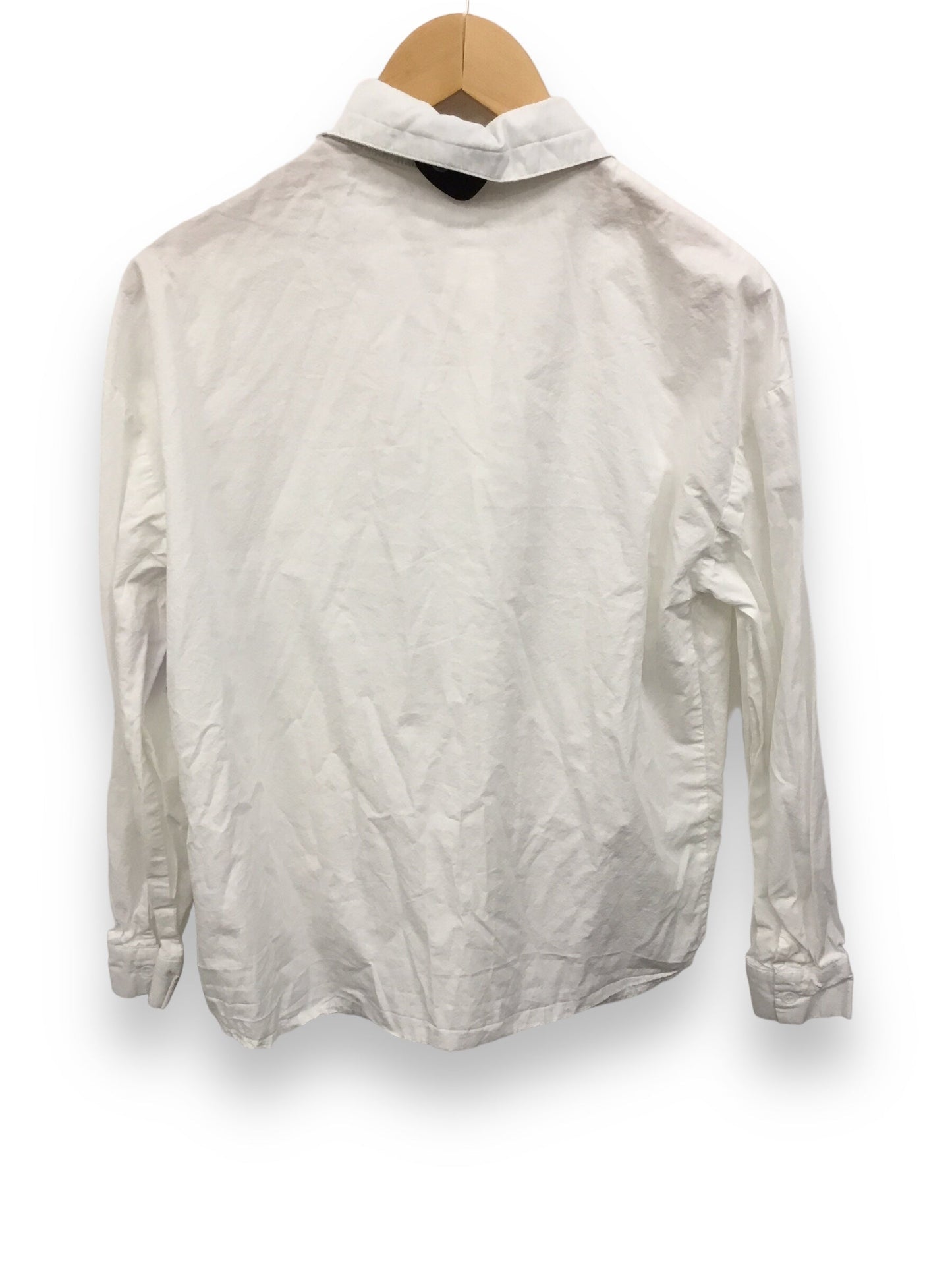 White Top Long Sleeve Clothes Mentor, Size Xs