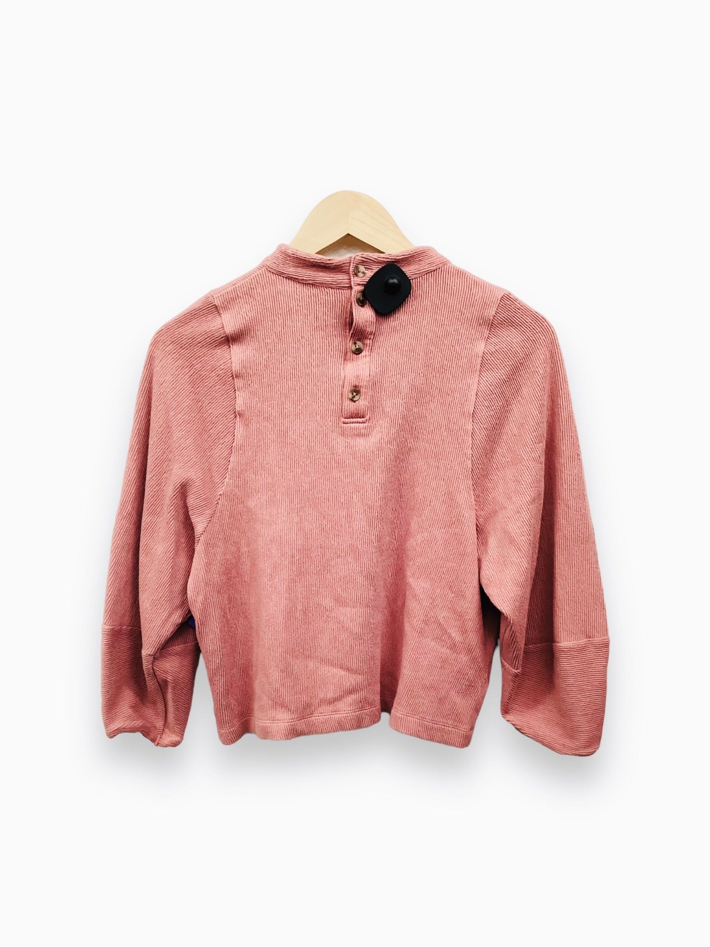 Pink Top Long Sleeve Madewell, Size M
