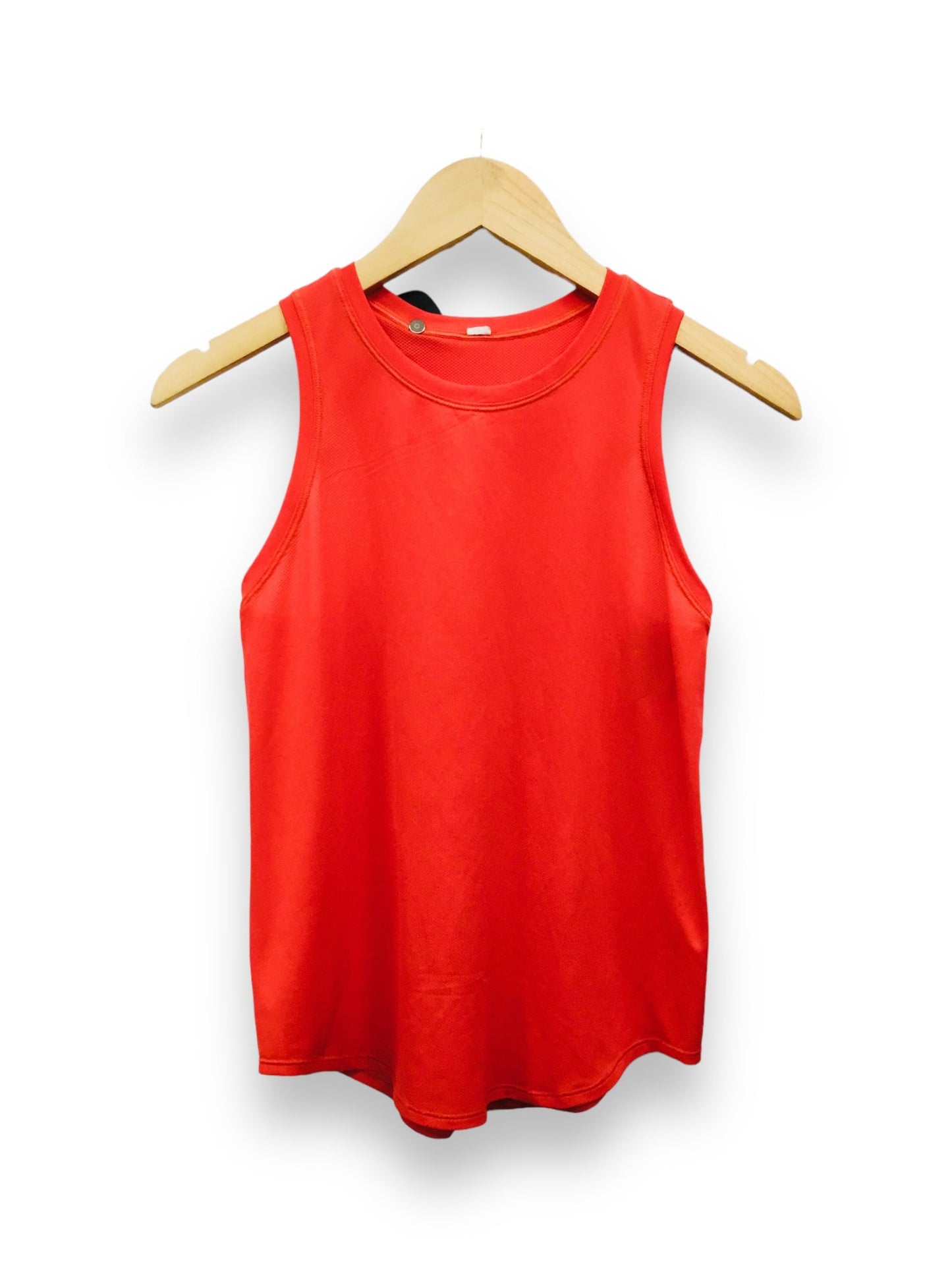 Red Mesh Athletic Tank Top Lululemon, Size 6