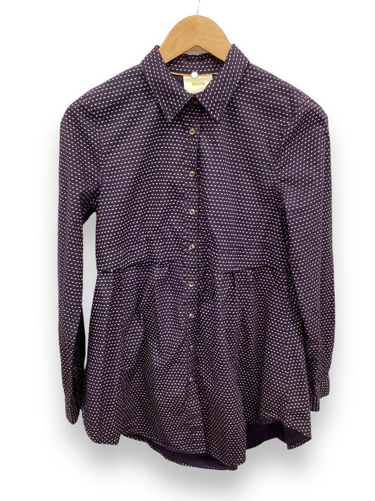 Top Long Sleeve By Maeve In Purple, Size: S