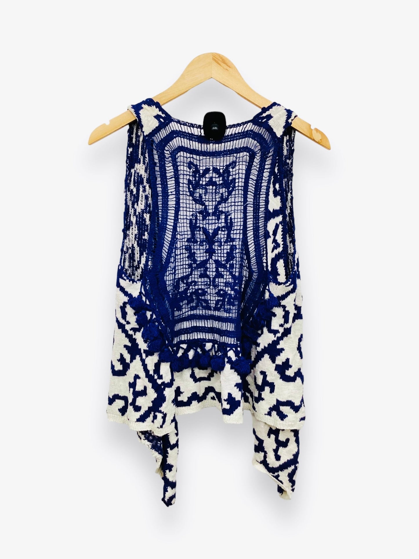 Cardigan By Moth In Blue, Size: Xs