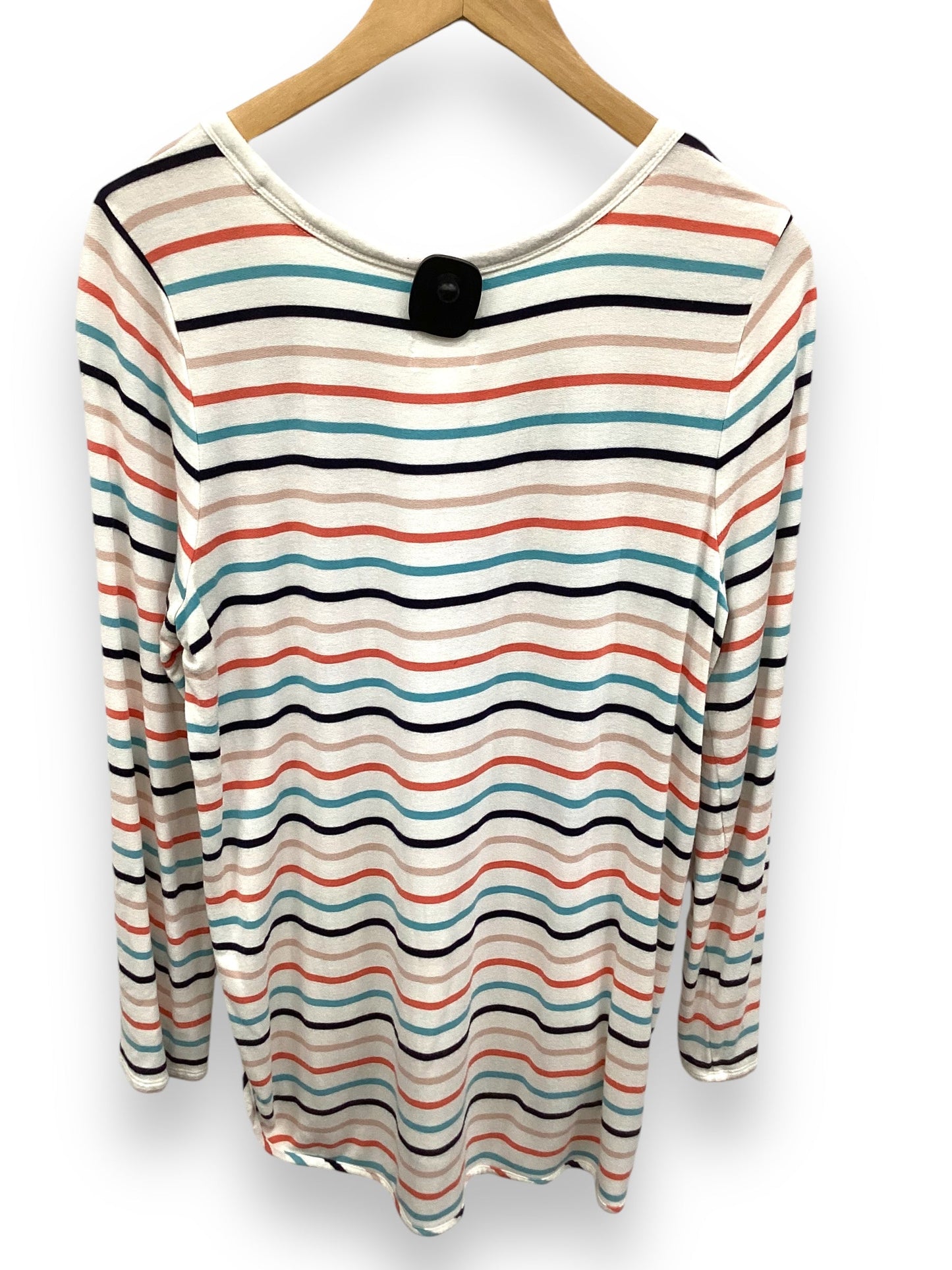 Top Long Sleeve By Market & Spruce In Striped Pattern, Size: Xl