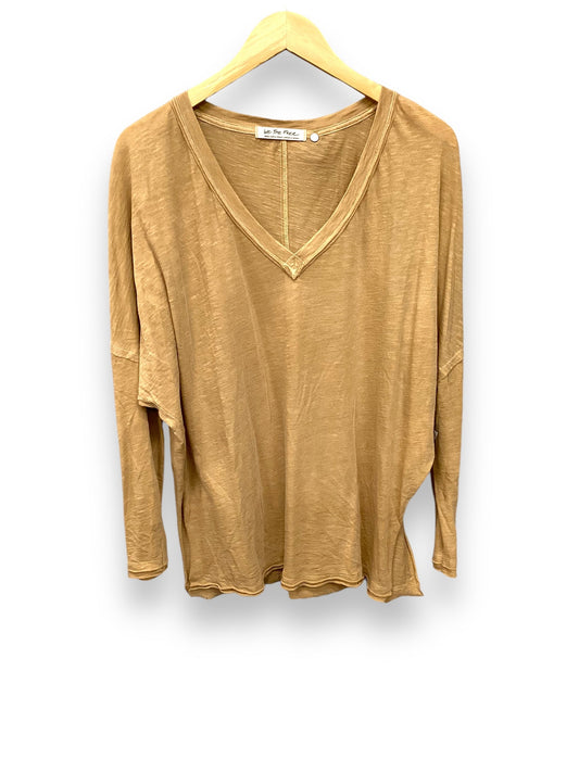 Top Long Sleeve By We The Free In Brown, Size: S