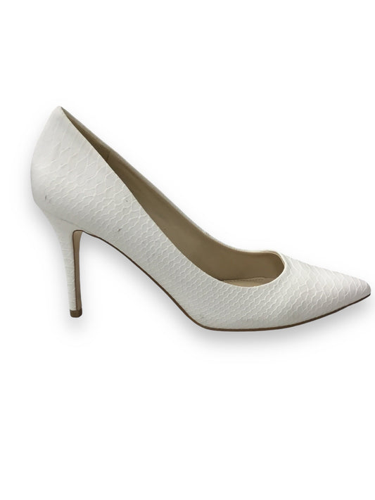 Shoes Heels Stiletto By Jessica Simpson In White, Size: 9.5