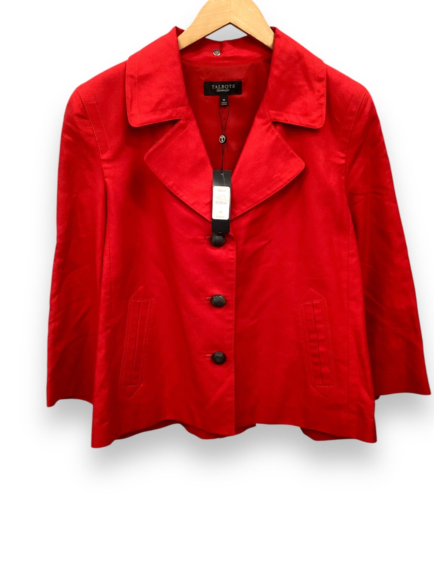 Blazer By Talbots In Red, Size: Xl