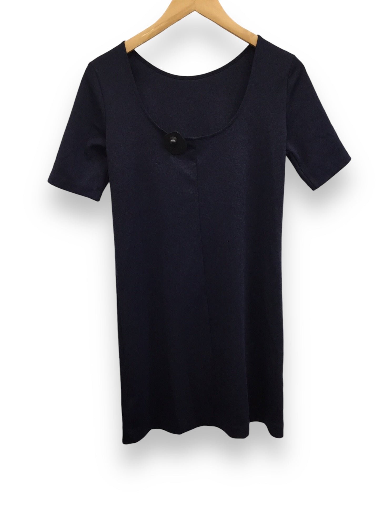 Dress Casual Midi By Gap In Navy, Size: Xs