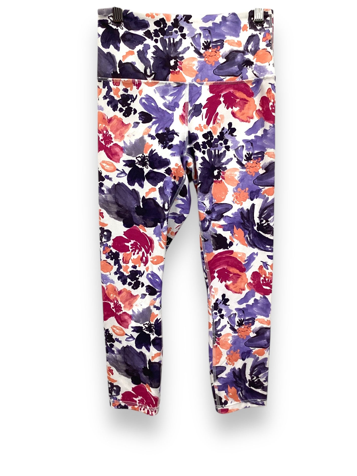 Athletic Leggings By Balance Collection In Floral Print, Size: S