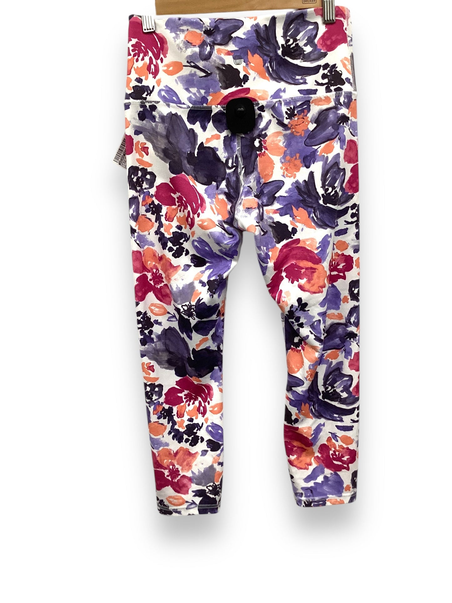 Athletic Leggings By Balance Collection In Floral Print, Size: S