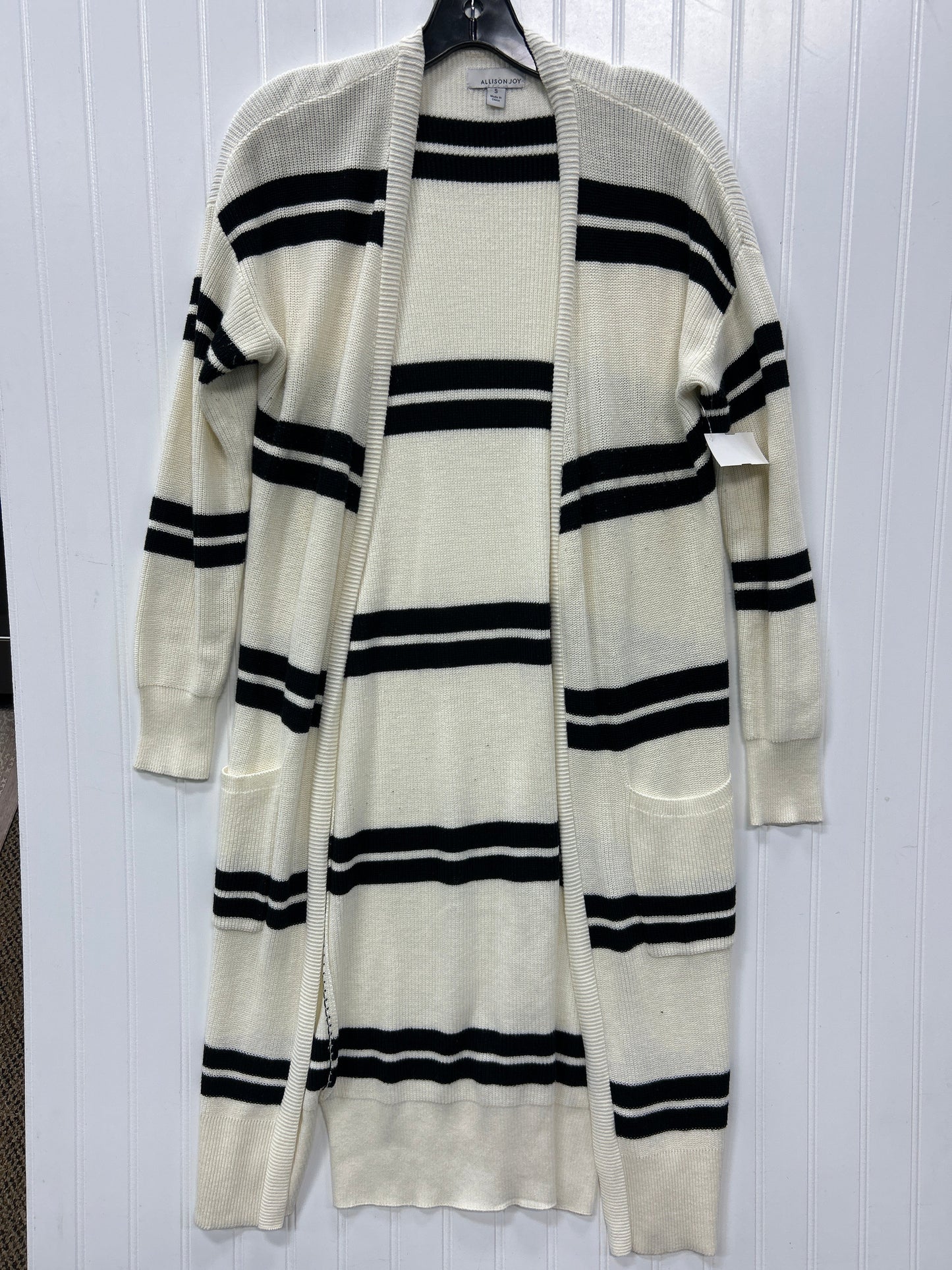 Sweater Cardigan By Allison Joy In Cream, Size:S
