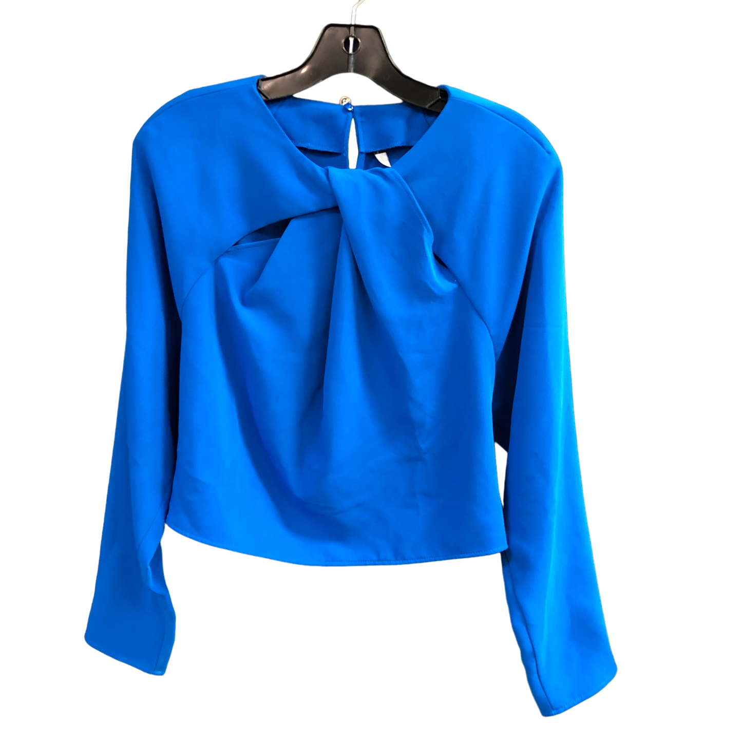 Royal Blue Top Long Sleeve Zara, Size M