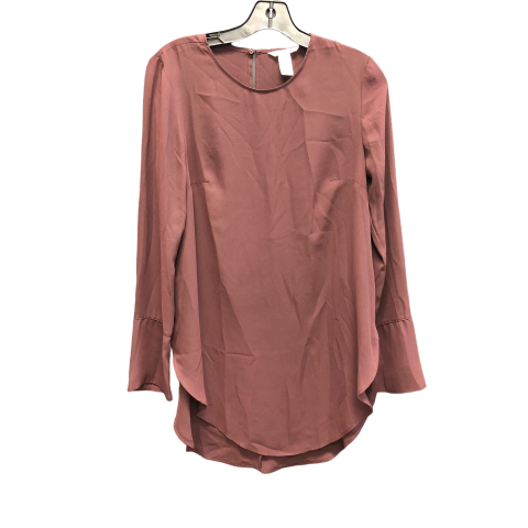 Burgundy Top Long Sleeve H&m, Size 6