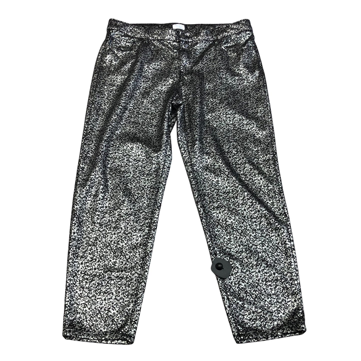 Pants Other By Time And Tru In Black & Silver, Size: 14