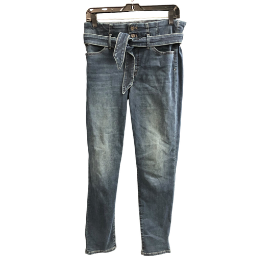 Jeans Skinny By White House Black Market In Blue Denim, Size: 8