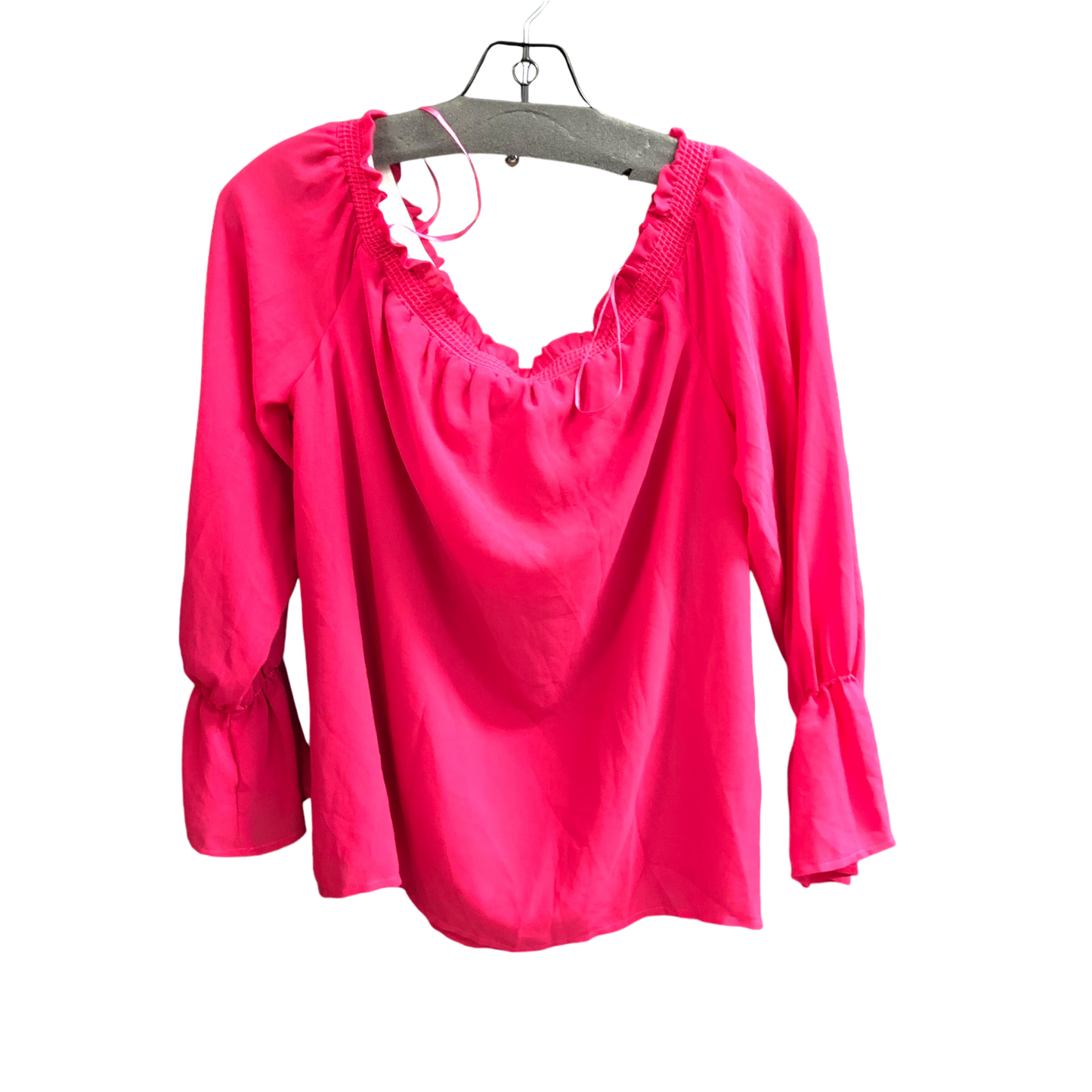 Top Long Sleeve By Wayf In Pink, Size: L