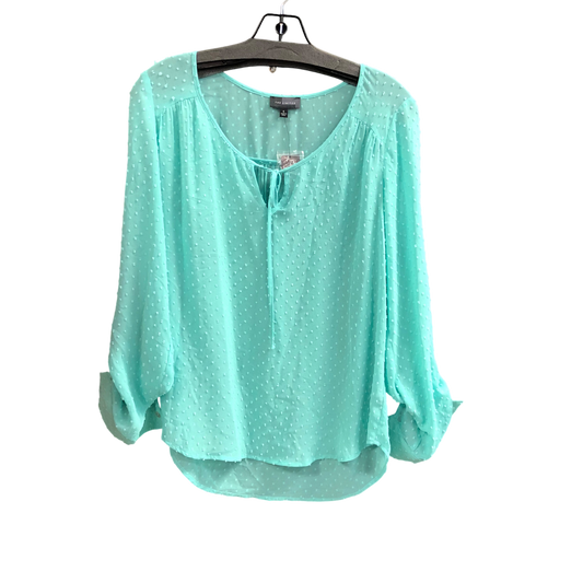 Top Long Sleeve By Limited In Green, Size: S