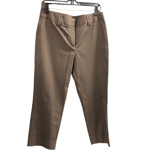 Brown Pants Chinos & Khakis Ann Taylor O, Size 8