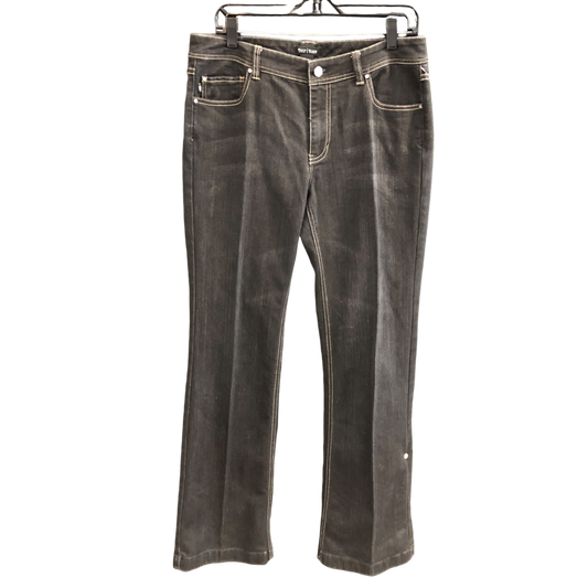 Jeans Straight By White House Black Market In Black, Size: 12