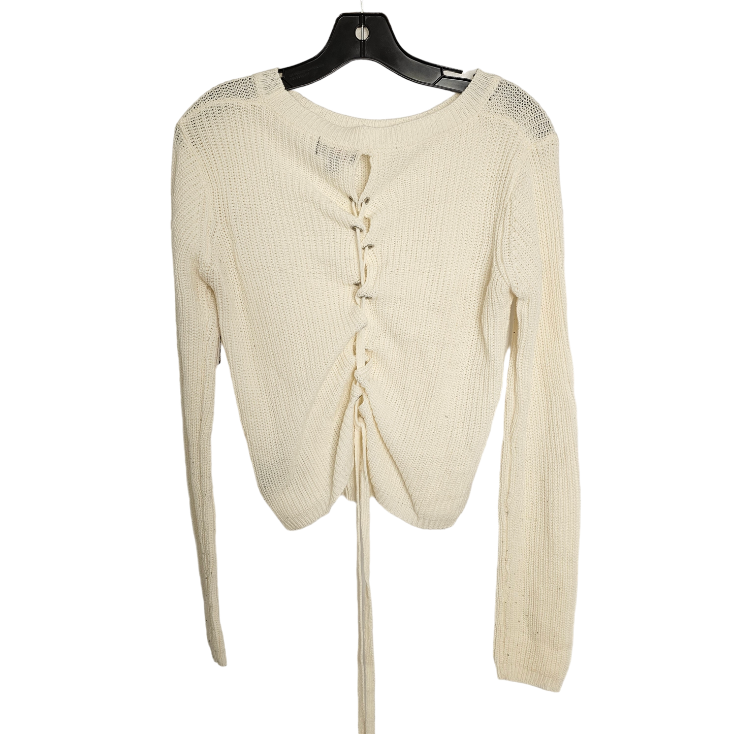 Cream Sweater Ambiance Apparel, Size S