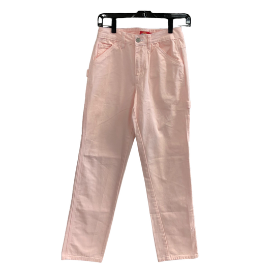 Pink Jeans Straight Clothes Mentor, Size 0