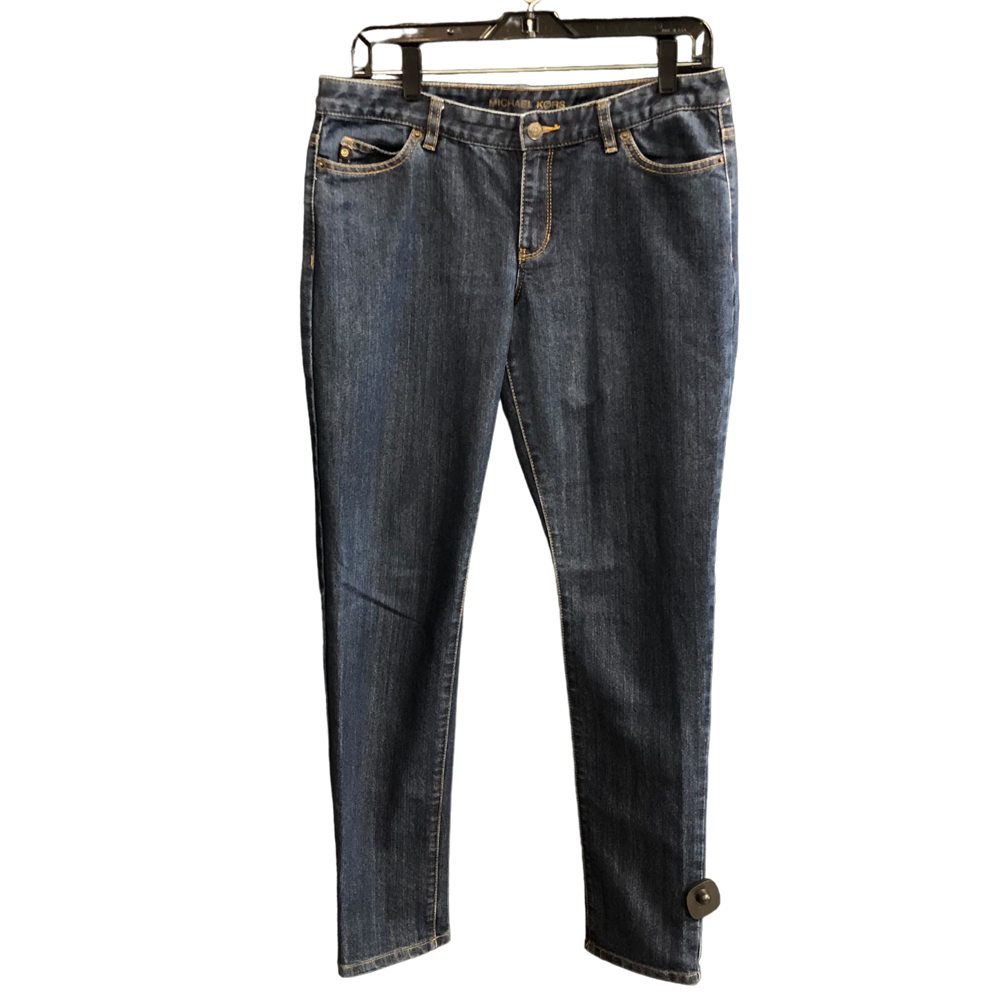 Blue Denim Jeans Designer Michael Kors, Size 8