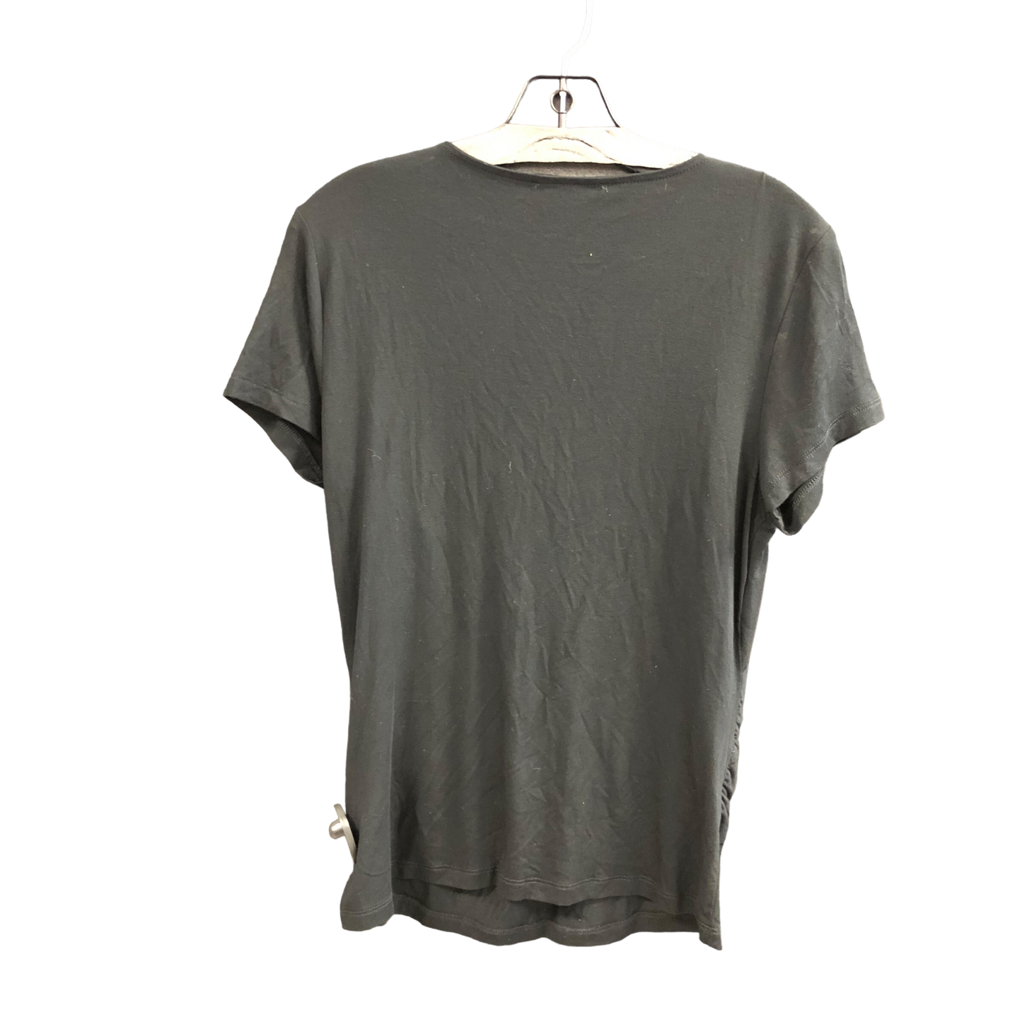 Black Top Short Sleeve Cable And Gauge, Size L