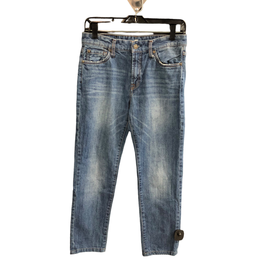 Blue Denim Jeans Designer 7 For All Mankind, Size 16