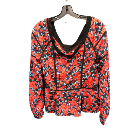 Floral Print Top Long Sleeve RolyPoly, Size L