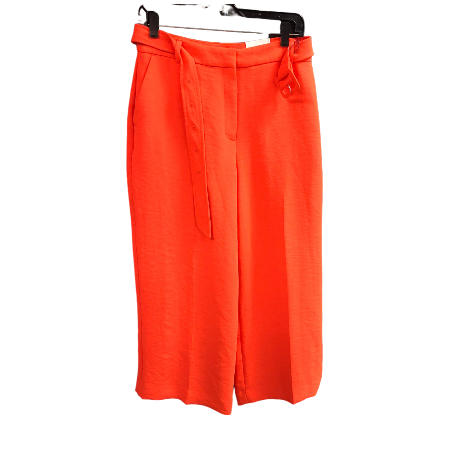 Orange Pants Cropped Express, Size 8