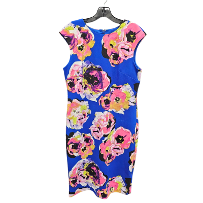 Floral Print Dress Work Tahari By Arthur Levine, Size 10