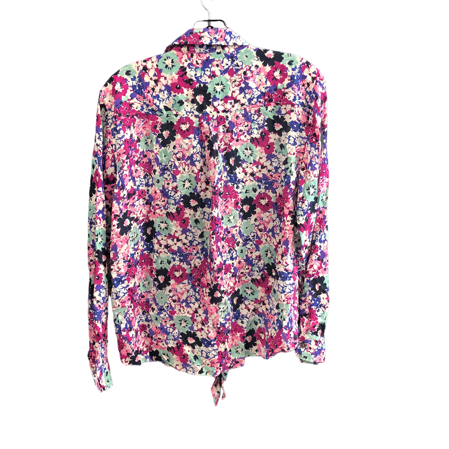 Floral Print Top Long Sleeve Two By Vince Camuto, Size S