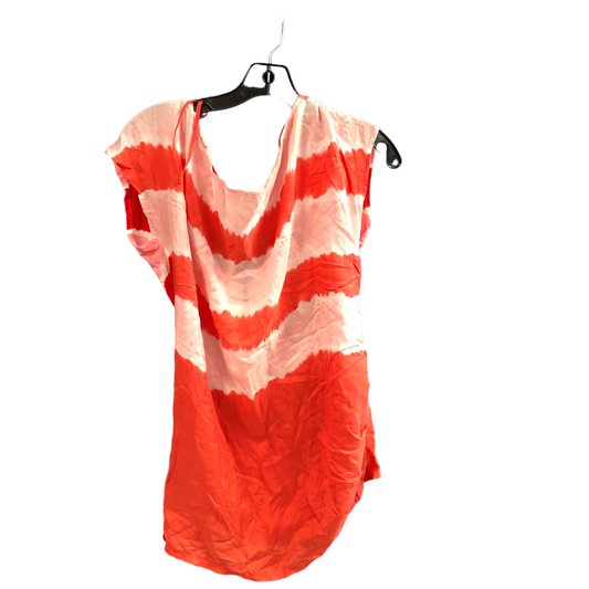 Orange & Pink Top Short Sleeve Nurture, Size S