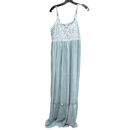 Blue & White Dress Casual Maxi Sim & Sam , Size M