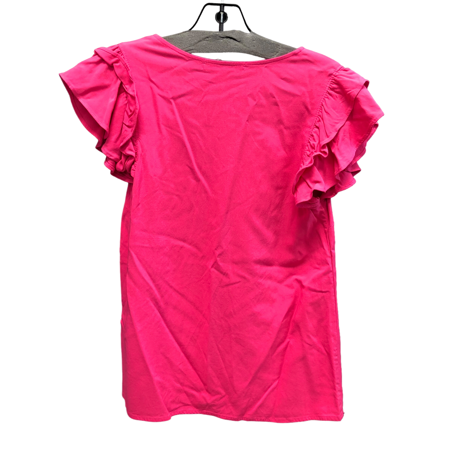 Pink Top Short Sleeve Gibson look, Size Xxs