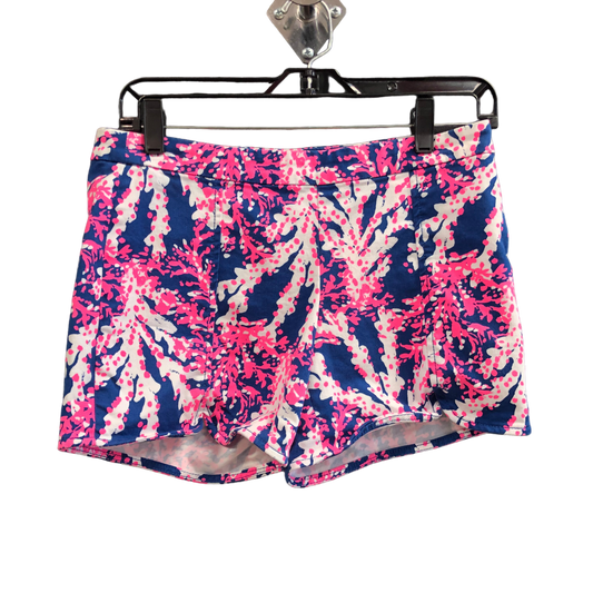 Blue & Pink Shorts Designer Lilly Pulitzer, Size 0
