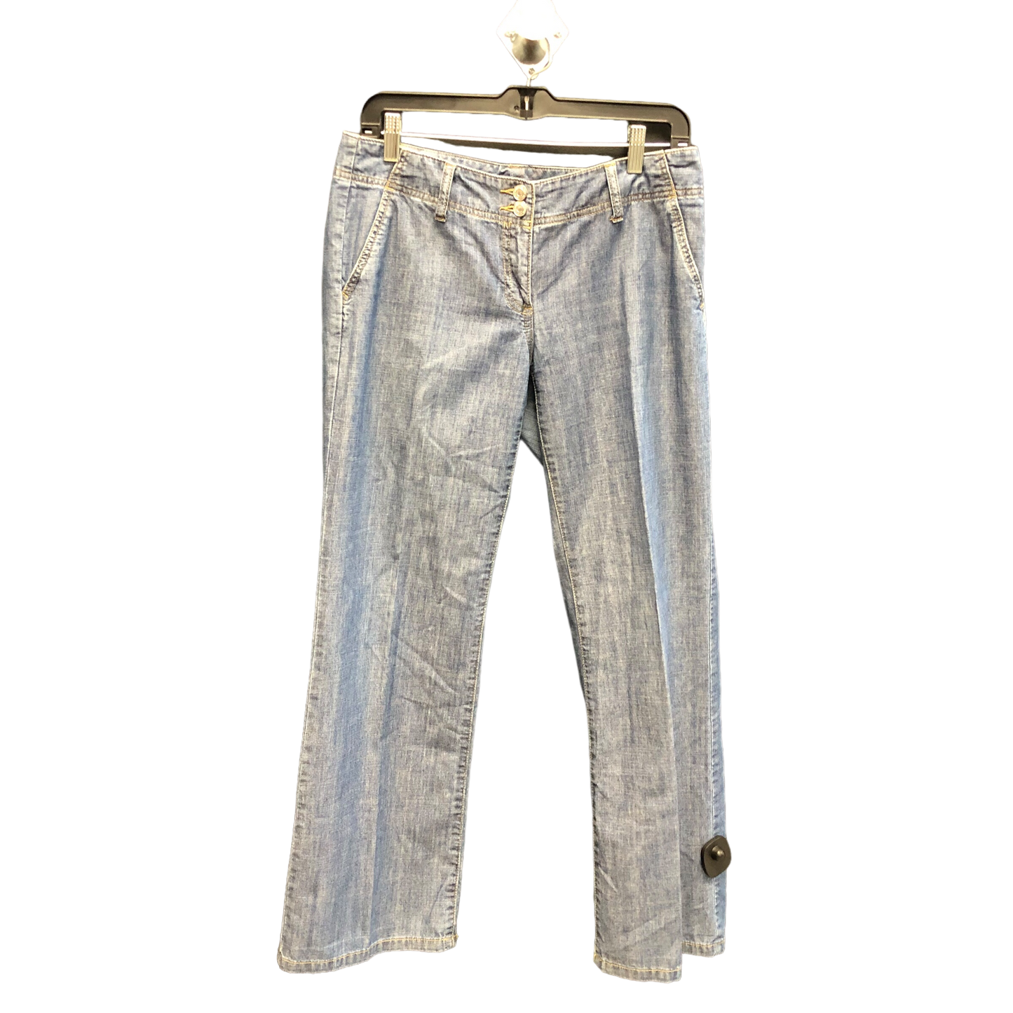 Blue Denim Jeans Designer Michael Kors, Size 6petite