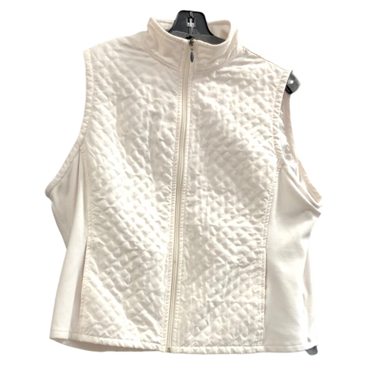 Vest Puffer & Quilted By Columbia In Cream, Size: Xl