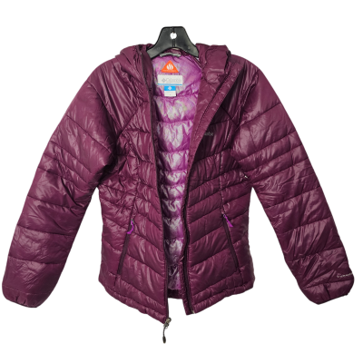 Jacket Puffer & Quilted By Columbia In Purple, Size: S