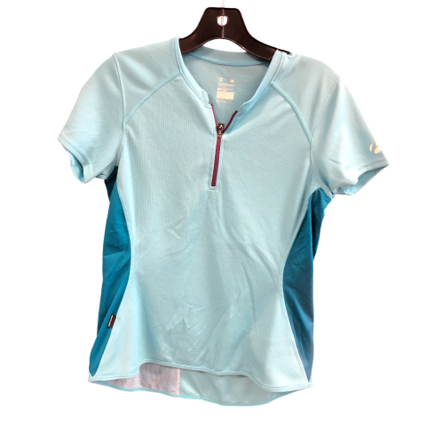 Athletic Top Short Sleeve By Bontrager In Blue, Size: S