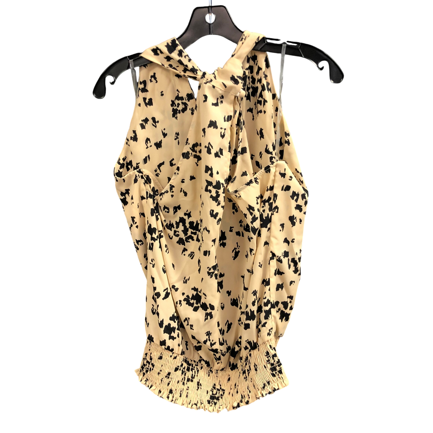 Top Sleeveless By Veronica M In Animal Print, Size: L