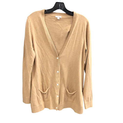 Cardigan By Gap In Tan, Size: L