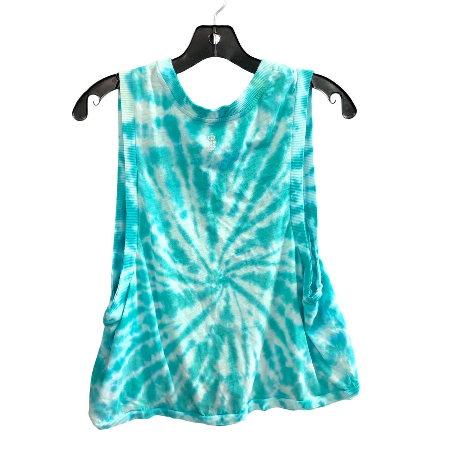 Athletic Tank Top By Free People In Tie Dye Print, Size: M