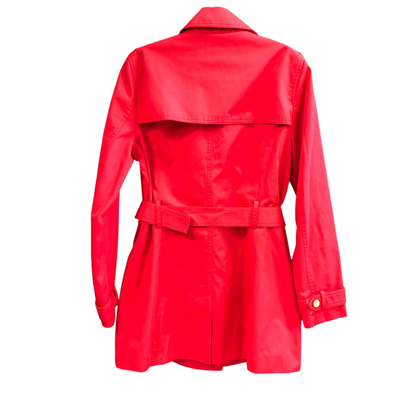 Coat Raincoat By Michael By Michael Kors In Red, Size: L