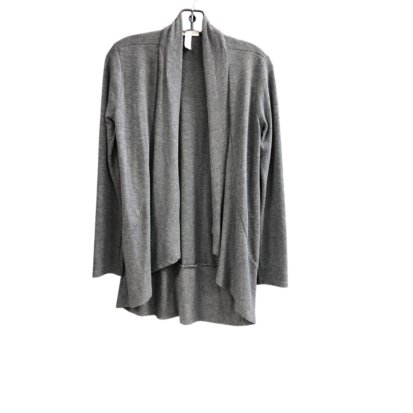 Cardigan By Ambiance Apparel In Grey, Size: L