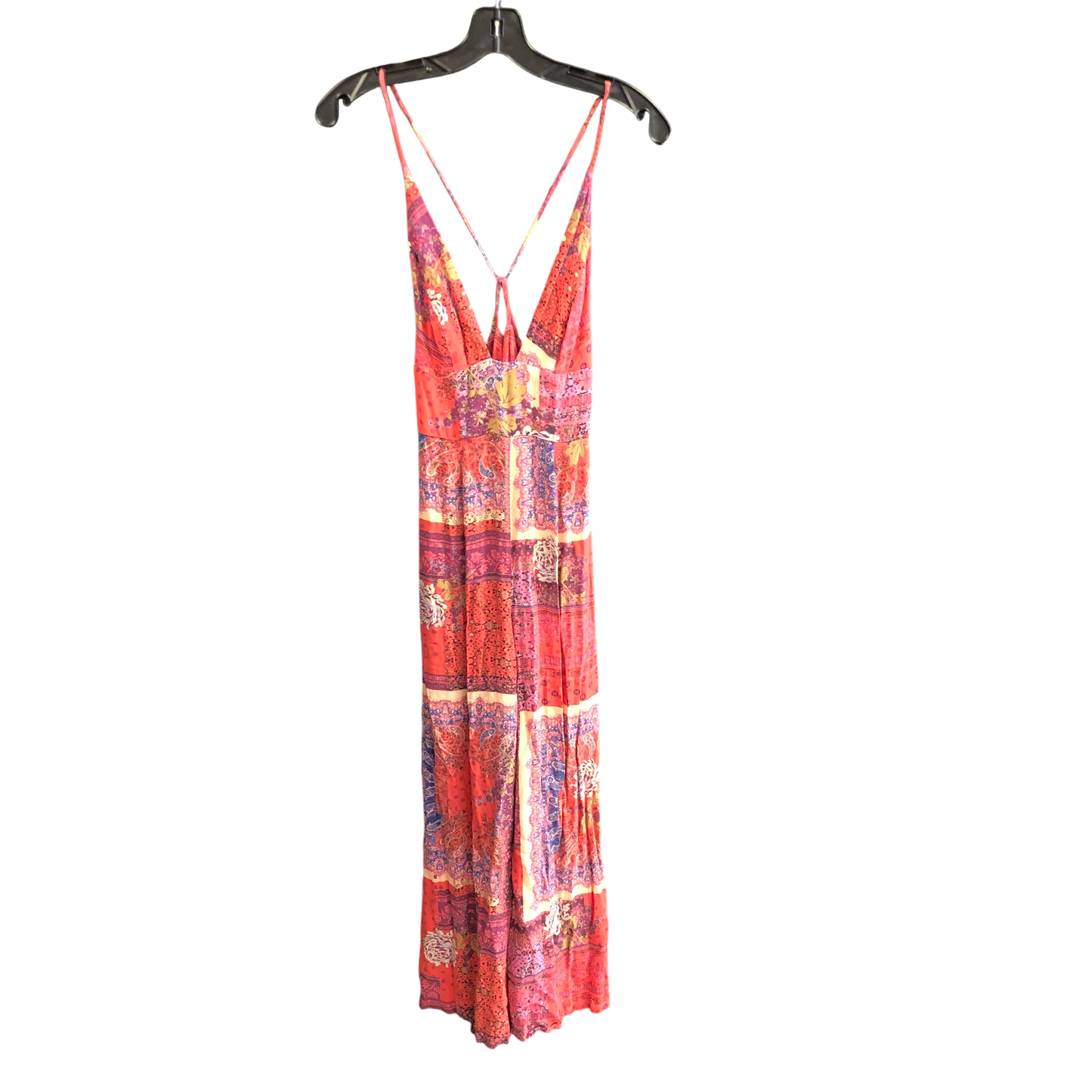 Jumpsuit By Free People In Orange & Pink, Size: 2